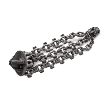 Express drill chains with carbide